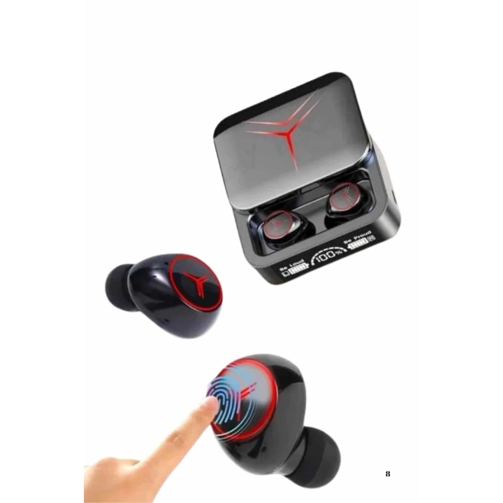 BFS Kablosuz Şarj Göstergeli Powerbank Özellikli Bluetooth Kulaklık Çağrı Cevaplayabilen