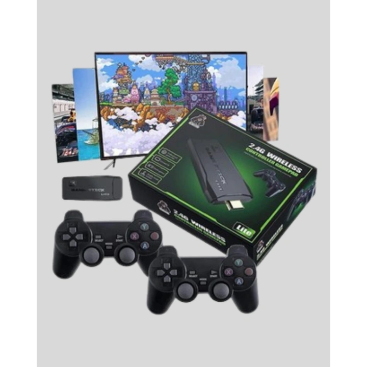 BFS Kablosuz Taşınabilir Oyun Konsolu 2.4G TV Bağlantılı Kompakt Tasarım