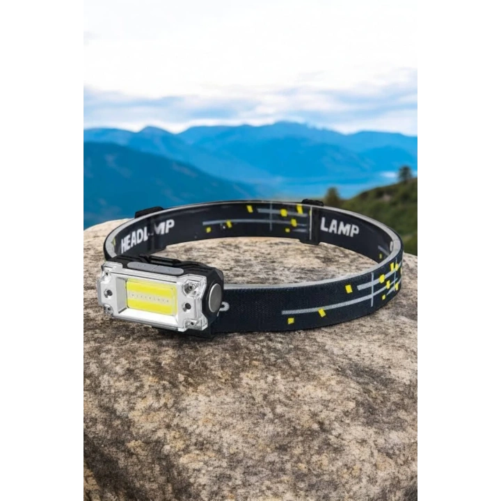 BFS Kafa Lambası Kamp Feneri Balıkçı Feneri Başlıklı Suya Dayanıklı