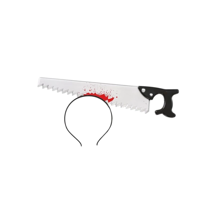 BFS   Kafaya Saplanmış Halloween Kanlı Testere Şaka Tacı