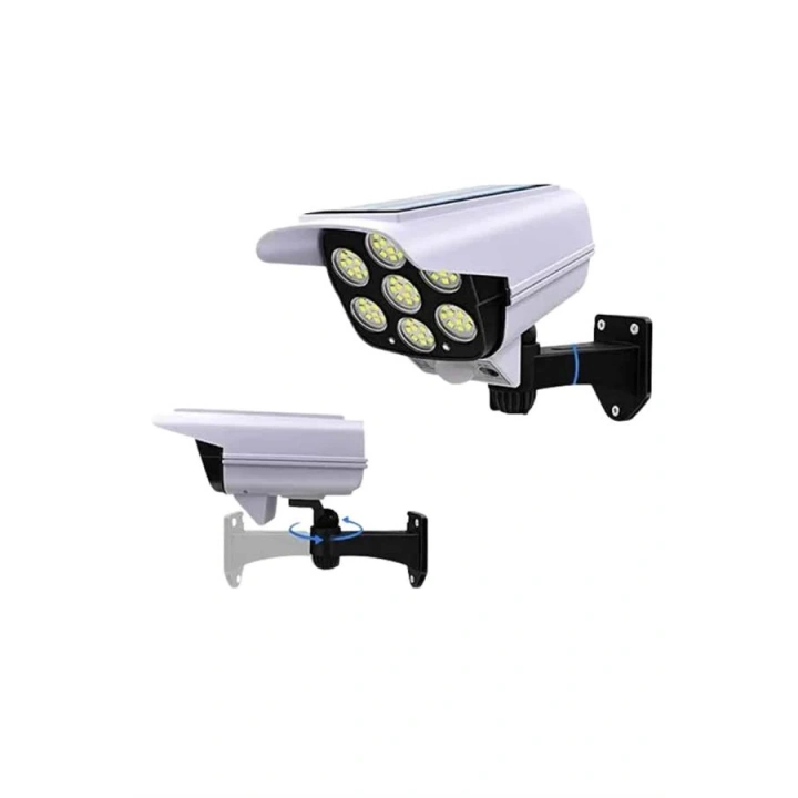 BFS Kamera Görünümlü Led Lamba Dönebilen Bahçe Aydınlatması Duvar Lambası