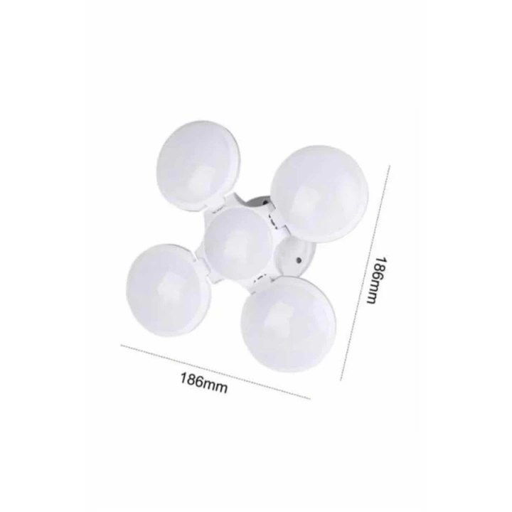 BFS Kamp Lambası Güneş Enerjili Solar 5 Kanatlı Katlanır Lamba Karavan