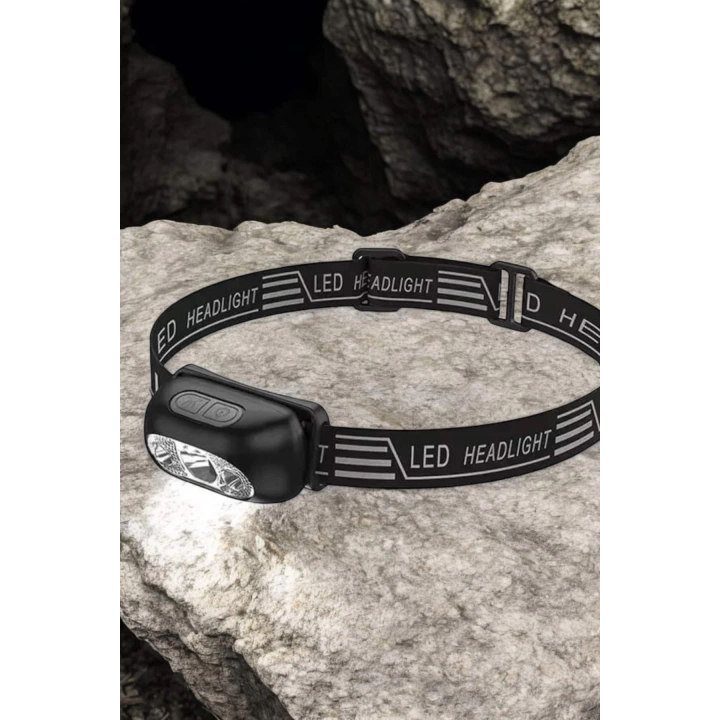 BFS Kamp Lambası Led Işık Kafa Lambası Balıkçı Lambası Ayarlanabilir