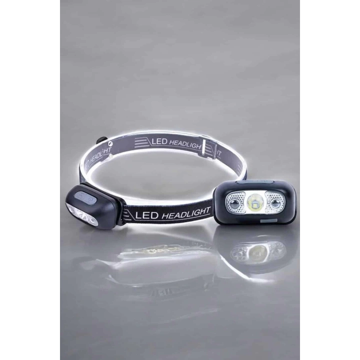 BFS Kamp Lambası Led Işık Kafa Lambası Balıkçı Lambası Ayarlanabilir