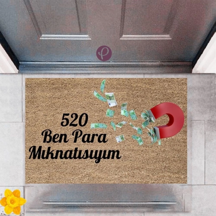 BFS Kapı Önü Paspası Dekoratif Dijital Baskı 520 Para P-2482