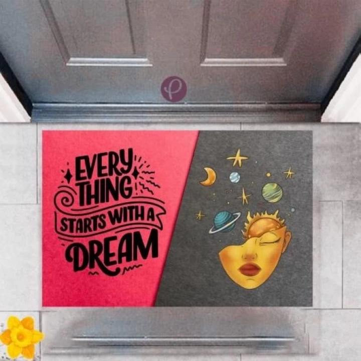 BFS Kapı Önü Paspası Dekoratif Dijital Baskı Every Thing  P-2334
