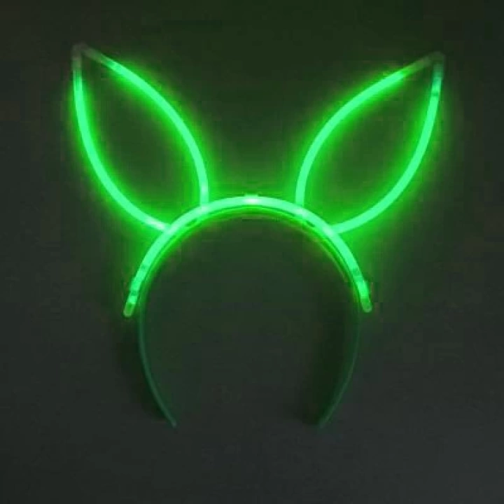 BFS   Karanlıkta Yanan Fosforlu Glow Taç 6 Renk 6 Adet