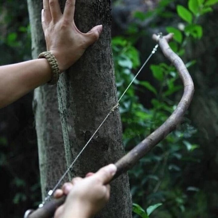 BFS  Karavanda ,Kampda  Taşınabilir Mini  Zincir  Cep Testeresi Dişli Tel Ahşap Plastik Metal Kes