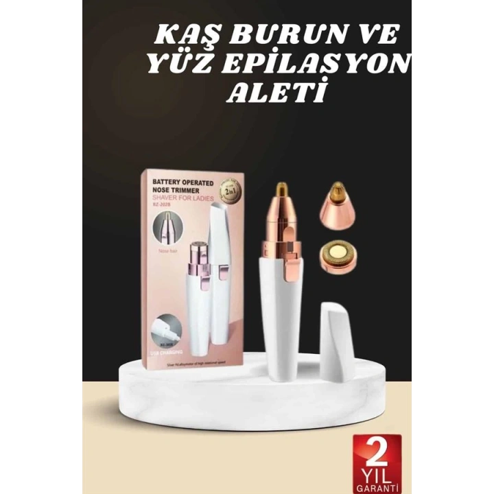 BFS Kaş Burun Ve Yüz Epilasyon Aleti Kablosuz Şarjlı Kökten Alan Epilasyon Aleti