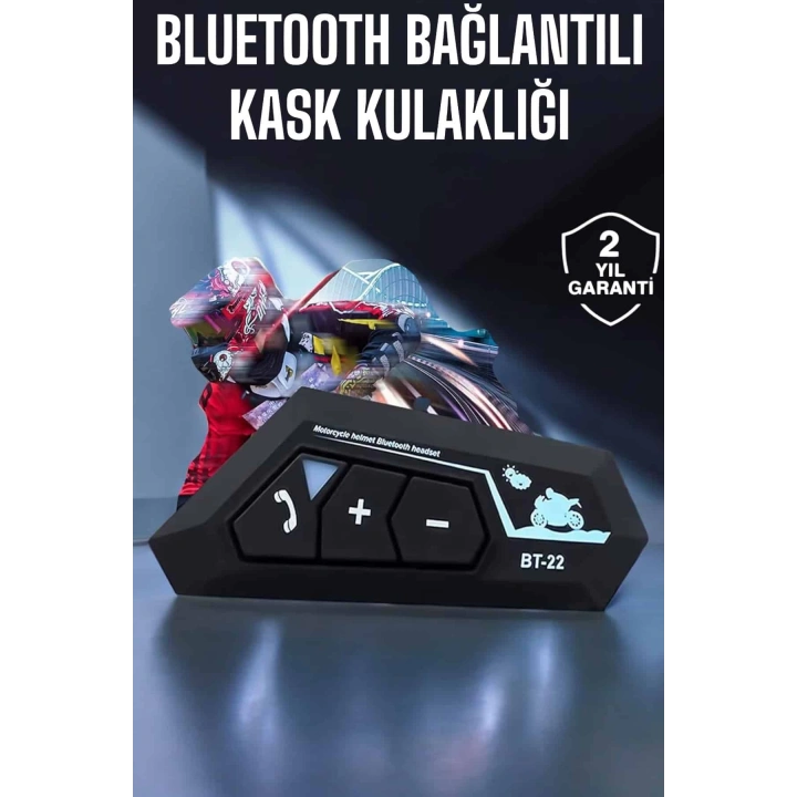 BFS Kask Kulaklık Bluetooth Motosiklet Kulaklık Intercom Su Geçirmez