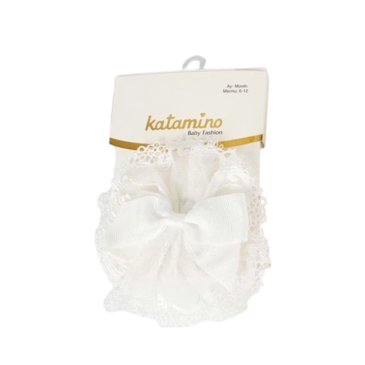 BFS    Katamino Kurdele Popo Aks. Kız Bebek Külotlu Çorap K32071 Asorti
