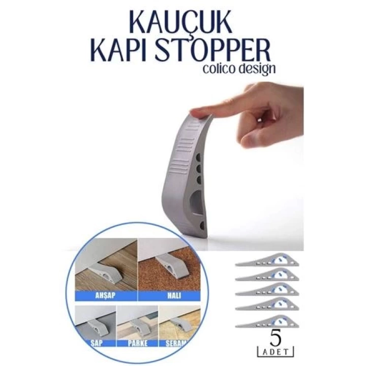BFS Kauçuk Kapı Stopperi Colico Design 5 Adet