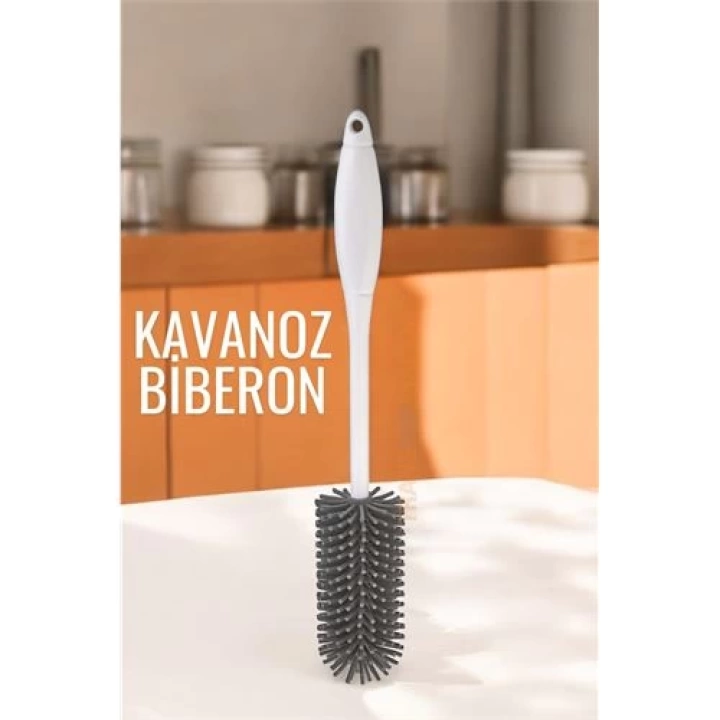 BFS Kavanoz Temizleme Fırçası Şişe Biberon Dar BölgeTemizleyici Fırça