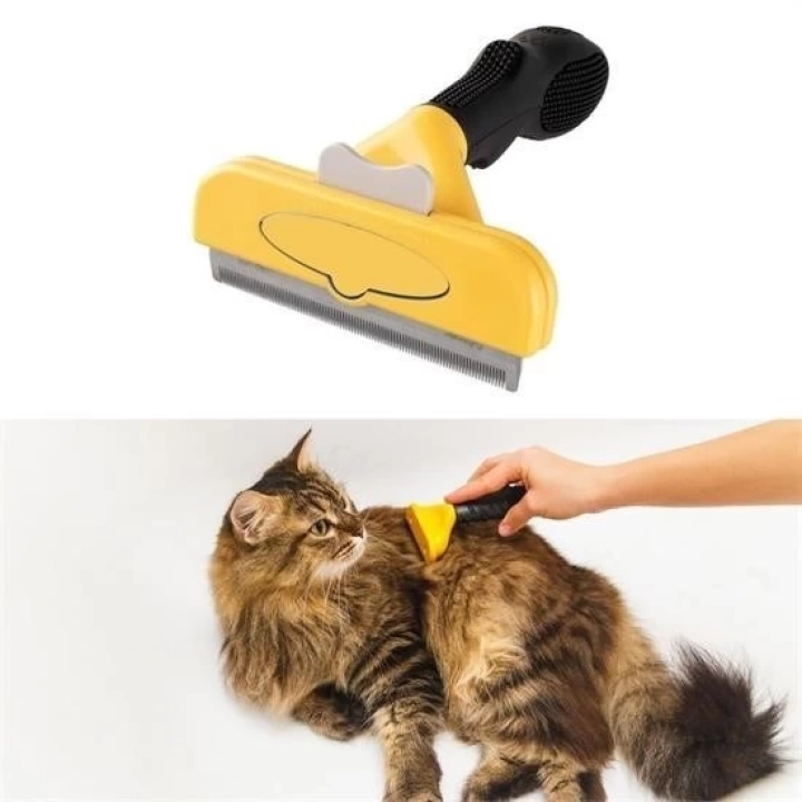 BFS  Kedi ve Köpekler İçin Kısa Tüylü Köpek Tarağı Tüy Toplayıcı Tarak Large