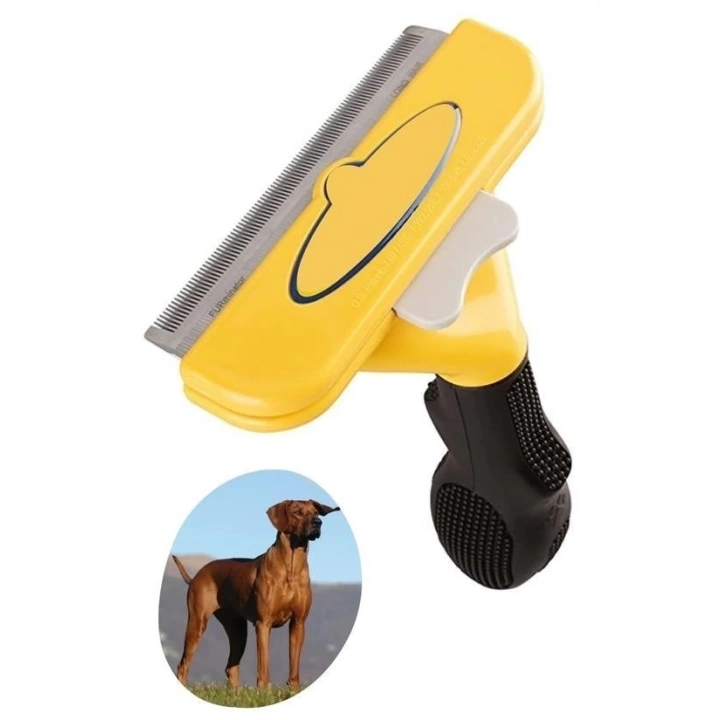 BFS  Kedi ve Köpekler İçin Kısa Tüylü Köpek Tarağı Tüy Toplayıcı Tarak Large