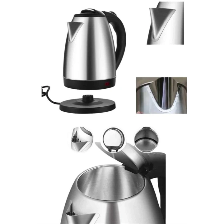 BFS Kettle C F Tipi 220-240V Paslanmaz Çelik Elektrik Kablolu Otomatik Kapanma