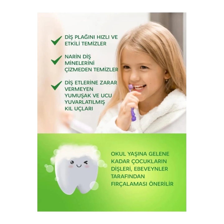 BFS    .Kids Ekstra Soft Diş Fırçası 3-7 Yaş