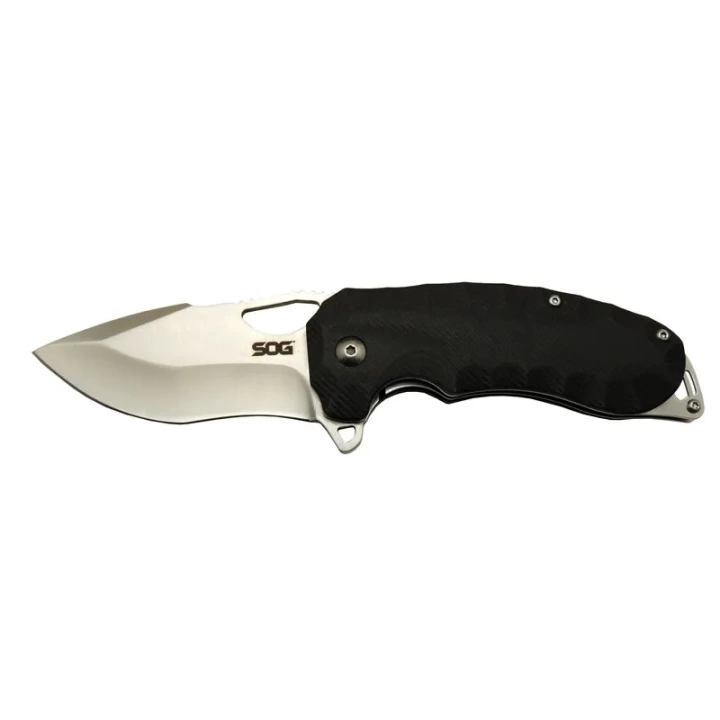 BFS Kiku Xr 6986 Bk Siyah Kamp Çakı 18cm - Yarı Otomatik, Kemerlikli, Kutulu