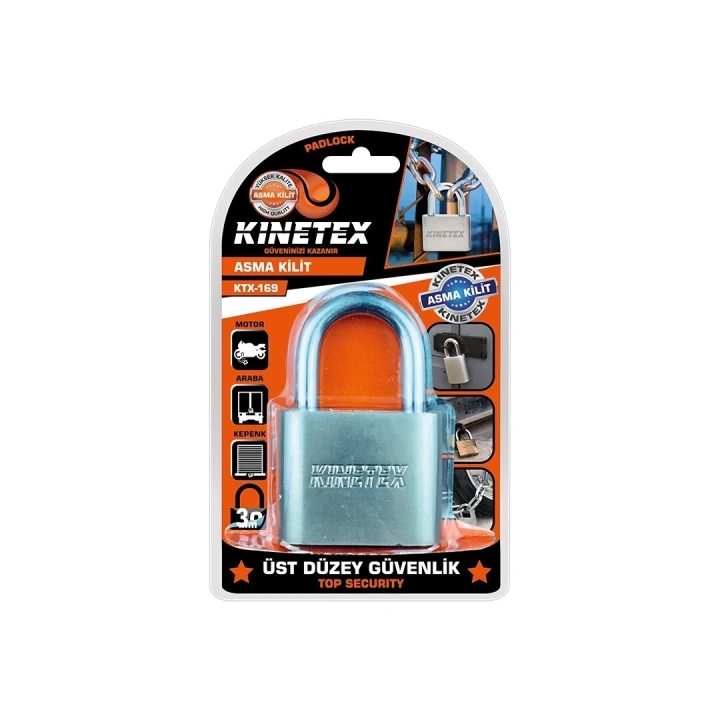 BFS Kinetex 30mm Asma Kilit | Sertleştirilmiş Çelik Li Küçük Boy Kilit