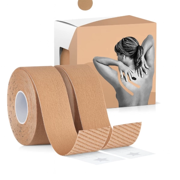 BFS Kinezyo Ağrı Bandı 2.5 cm X 5 m Ten Rengi