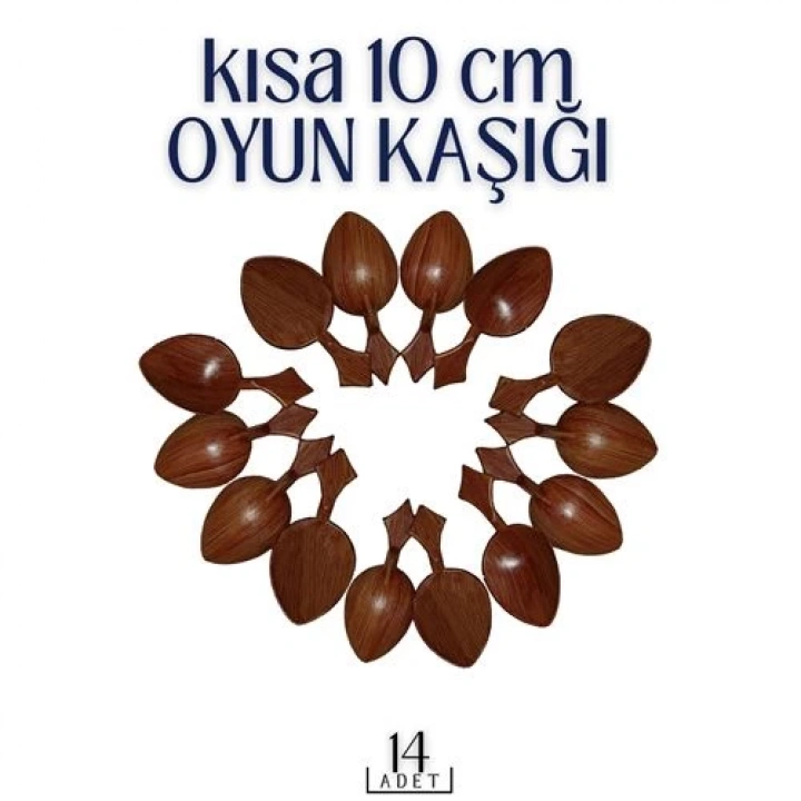 BFS  Kısa Oyun Kaşığı 14 ADET