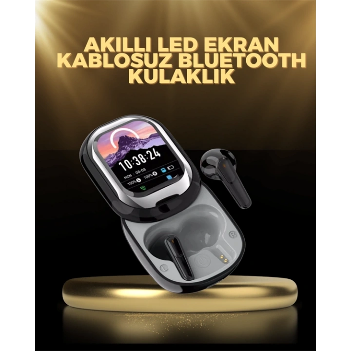 BFS Kişiselleştirilebilir LED Ekranlı Bluetooth Kulaklık – Oyun & Müzik Modlu