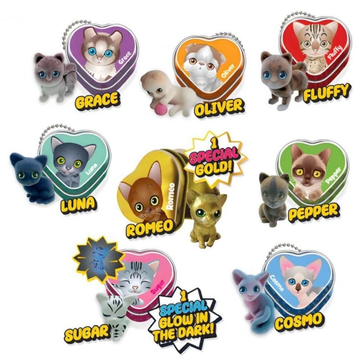 BFS Kitty Club Gold Edition 3D Sürpriz Figür Paketi