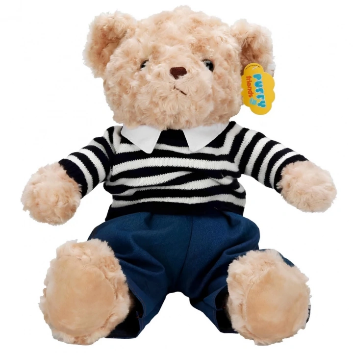 BFS  Kıyafetli Peluş Ayı Takım Elbiseli Ayı 37 cm