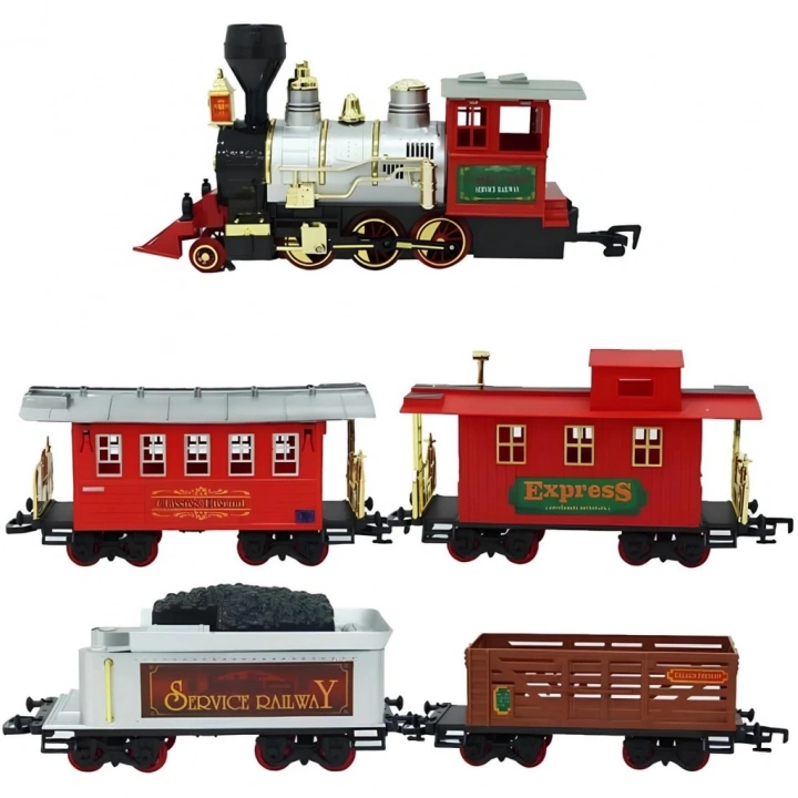 BFS Klasik Tren Seti Sesli ve Işıklı 35 Parça