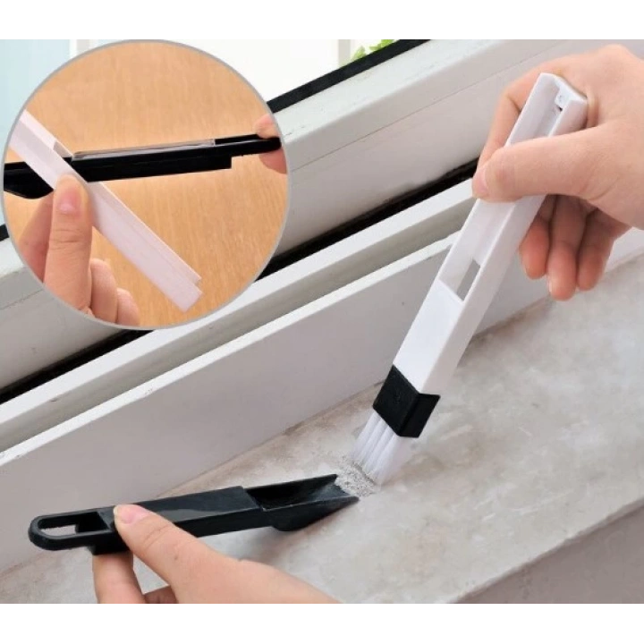BFS  Klavye ve Pencere Oluğu Temizleme Fırçası Mini Kürekli