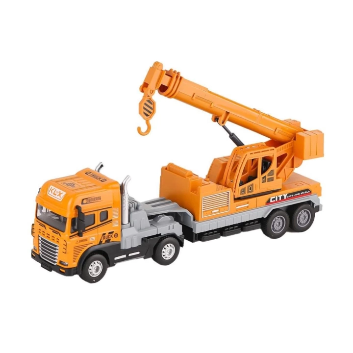 BFS   KLX800-245 Işıklı Müzikli Vinç Tır 1:24 -Vardem Oyuncak