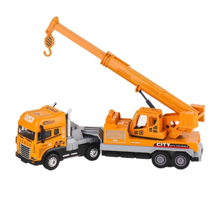 BFS   KLX800-245 Işıklı Müzikli Vinç Tır 1:24 -Vardem Oyuncak