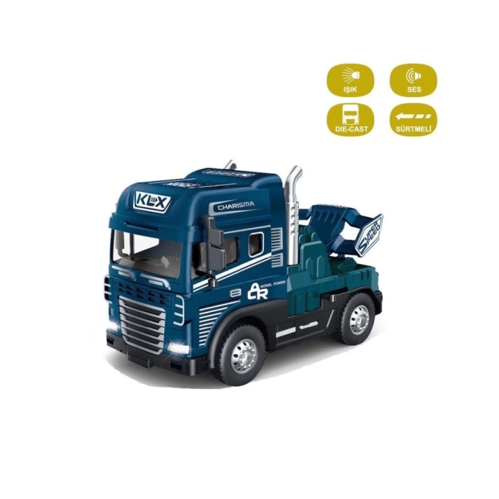 BFS   KLX800-247 Sürtmeli Işıklı Müzikli 1:24 Çekici (Tır Kafası)