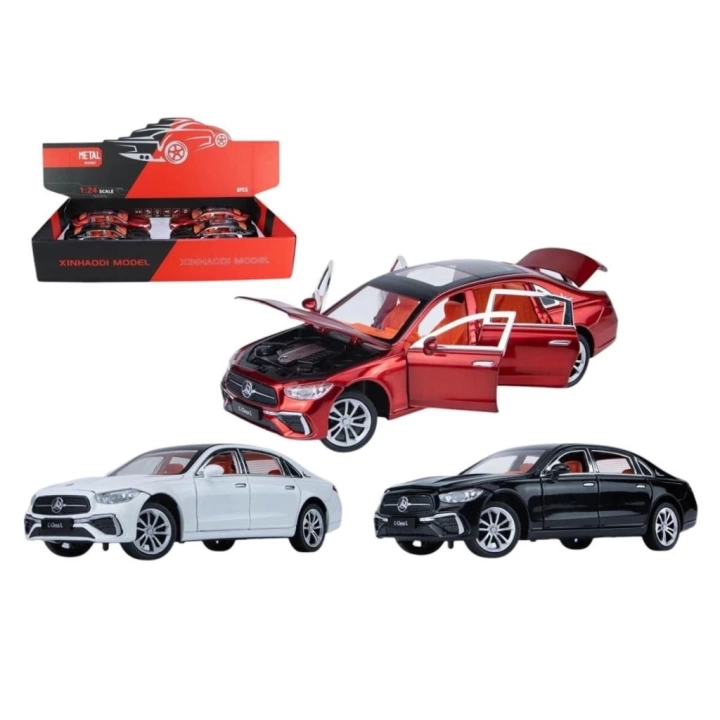 BFS  KM-3271D Vardem  Çek Bırak Işıklı ve Sesli Model Mrs Metal Araba 1:24