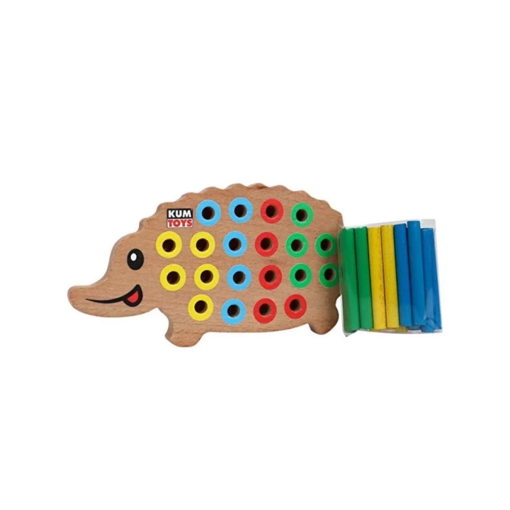 BFS   KM5655 Ahşap Kirpi Bultak -Kumtoys