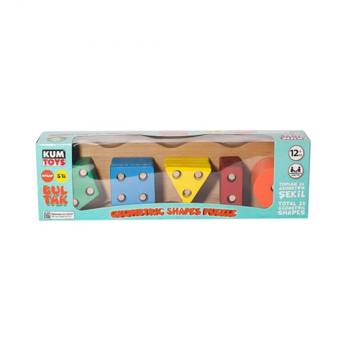 BFS   KM5656 Ahşap Beşli Bultak -Kumtoys