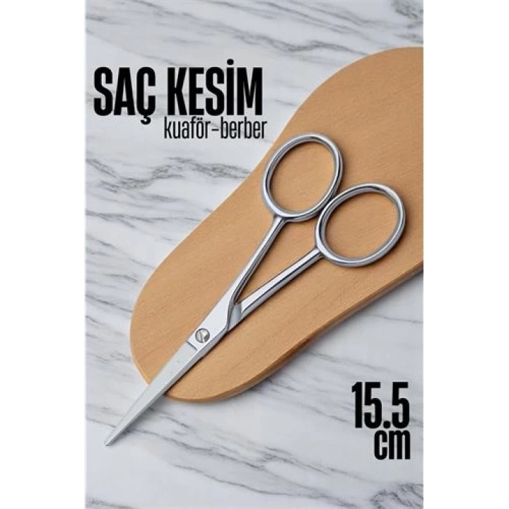BFS Kobalt Çelik Saç Kesim Makası Kuaför Berber Saç Kesim Makası Kuaför ekipmanları 15.5 cm