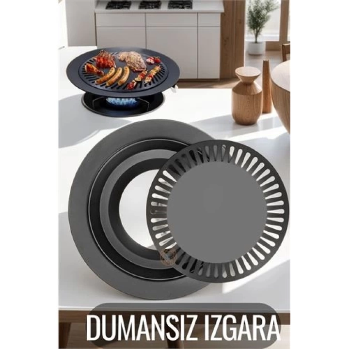 BFS  Kokusuz Dumansız Izgara Su Hazneli Ocak Üstü Grill