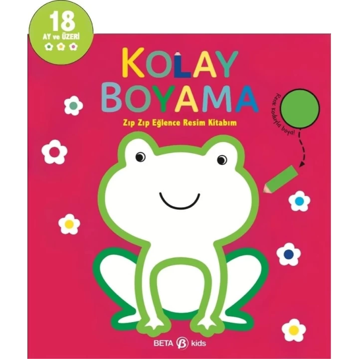 BFS  Kolay Boyama Zıp Zıp Eğlence Resim Kitabım