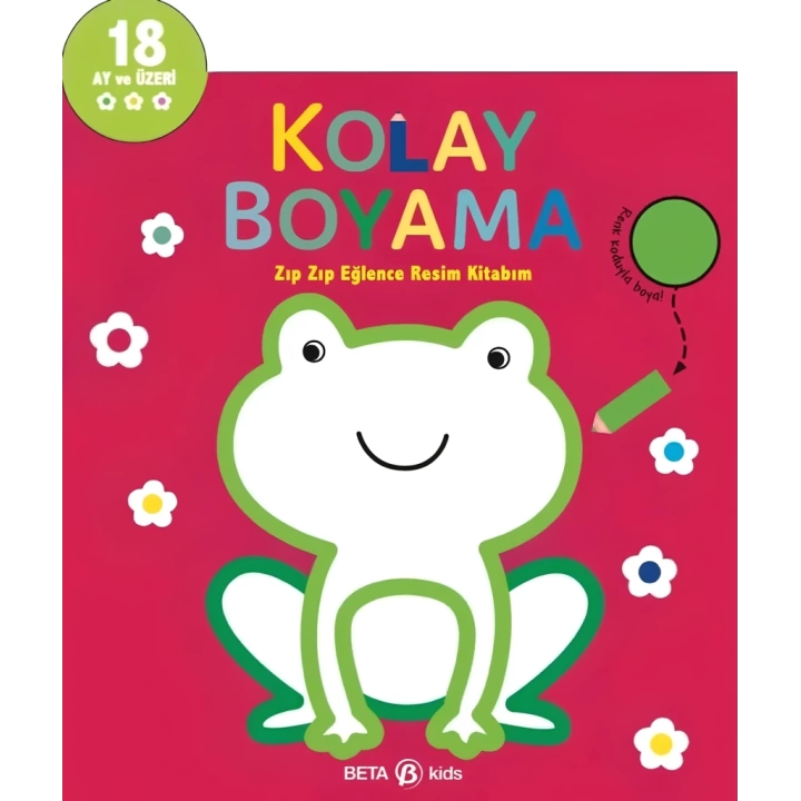 BFS  Kolay Boyama Zıp Zıp Eğlence Resim Kitabım