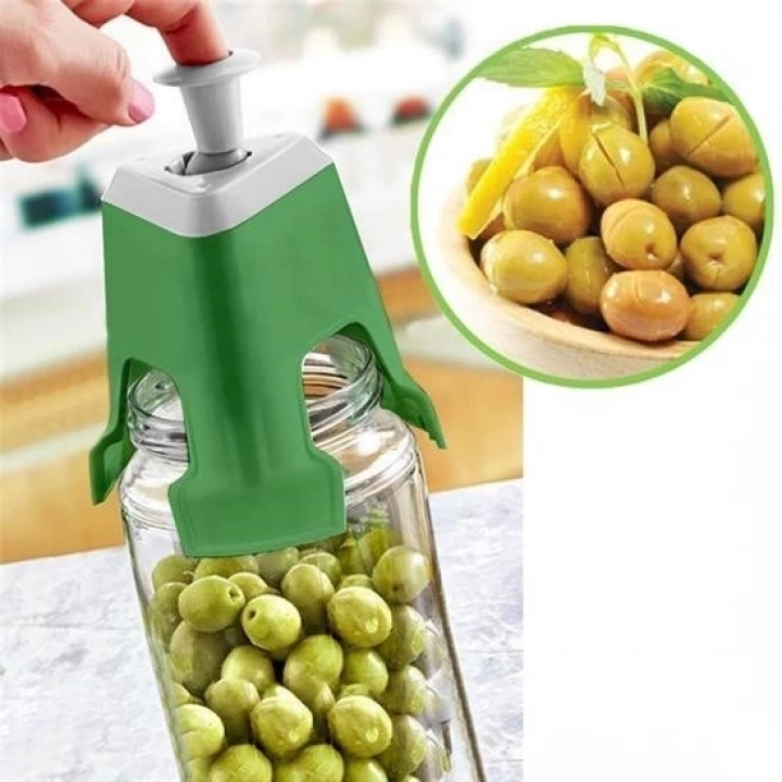 BFS  Kolay Zeytin Dilme Çizme Aparatı Pratik Kolay Zeytin Çizici Alet
