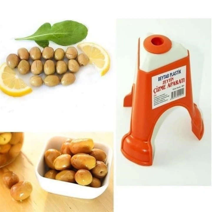 BFS  Kolay Zeytin Dilme Çizme Aparatı Pratik Kolay Zeytin Çizici Alet
