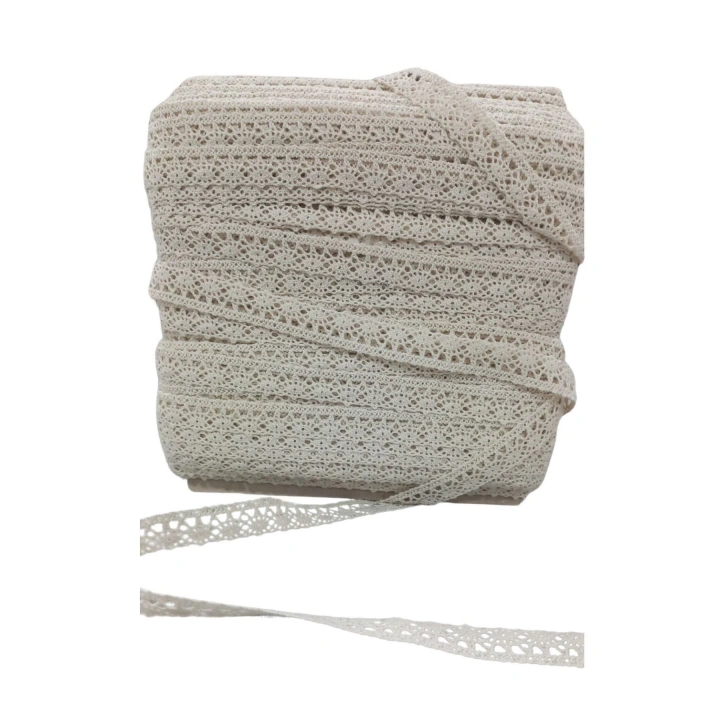 BFS Kopanaki Dantel en 6 cm Krem 1 Metre