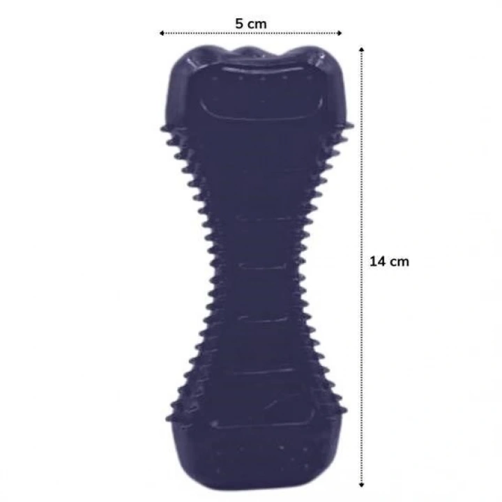 BFS  Köpekler İçin Diş Kaşıma Oyuncağı Tırtıklı Yapıda Plastik Dumbell