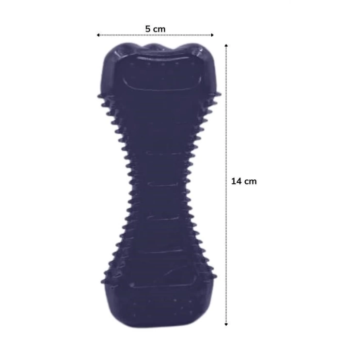BFS  Köpekler İçin Diş Kaşıma Oyuncağı Tırtıklı Yapıda Plastik Dumbell