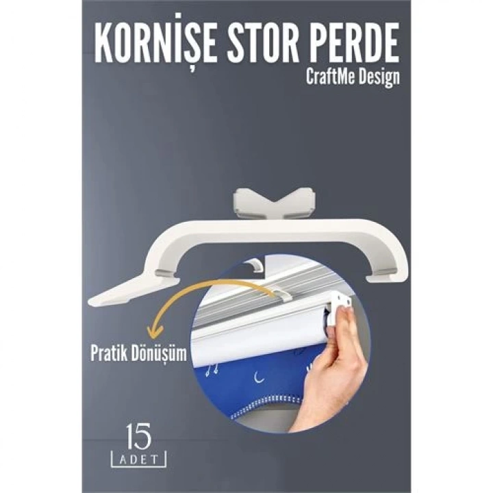BFS  Kornişe Stor Perde Montaj Aparatı 15 ADET