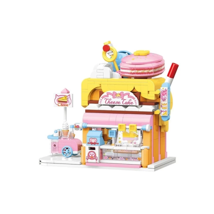 BFS   KP28006 Keeppley Red Cat Cake Shop -Vagon life