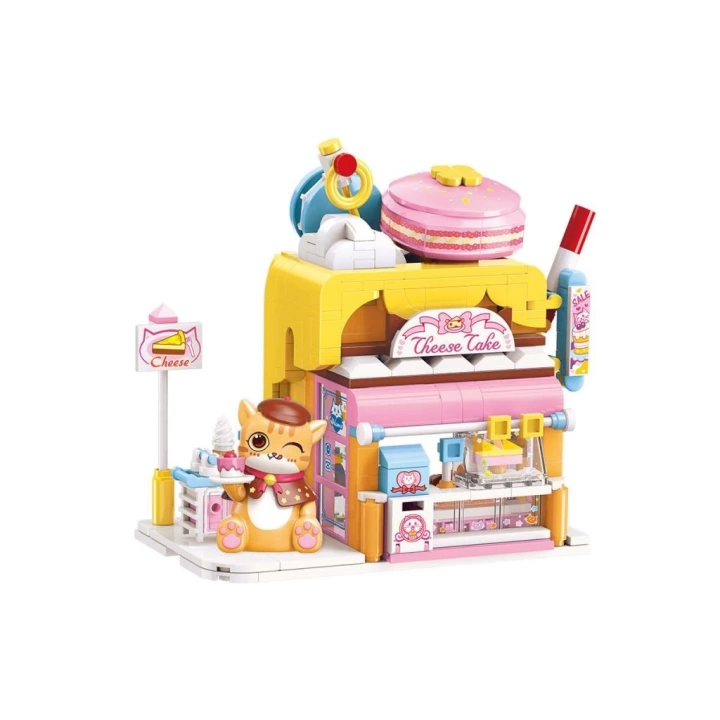 BFS   KP28006 Keeppley Red Cat Cake Shop -Vagon life