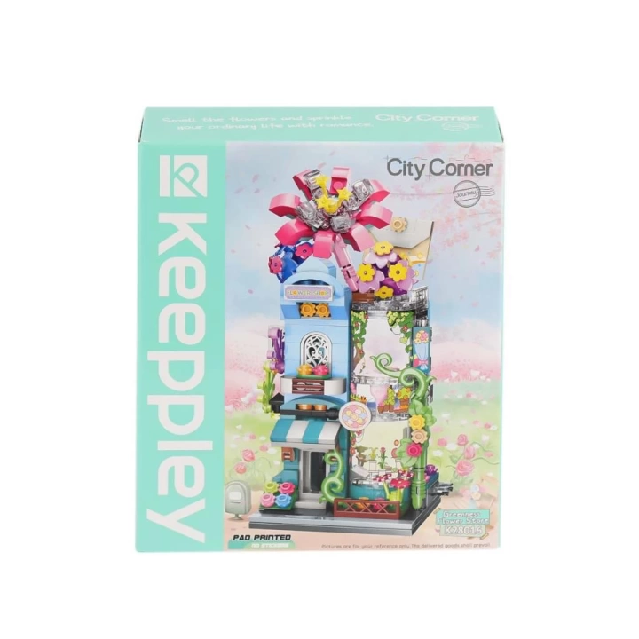 BFS   KP28016 Keeppley Grenness Flower Store Blok Seti