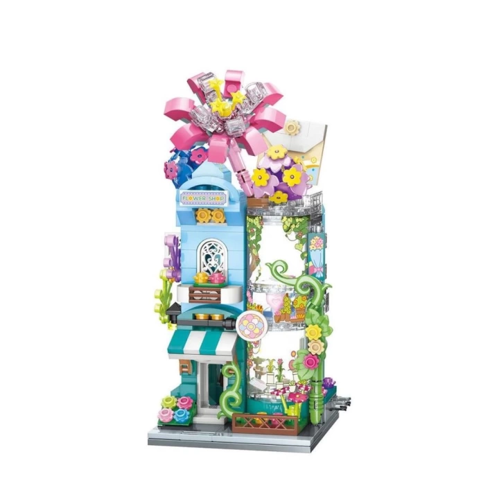 BFS   KP28016 Keeppley Grenness Flower Store Blok Seti